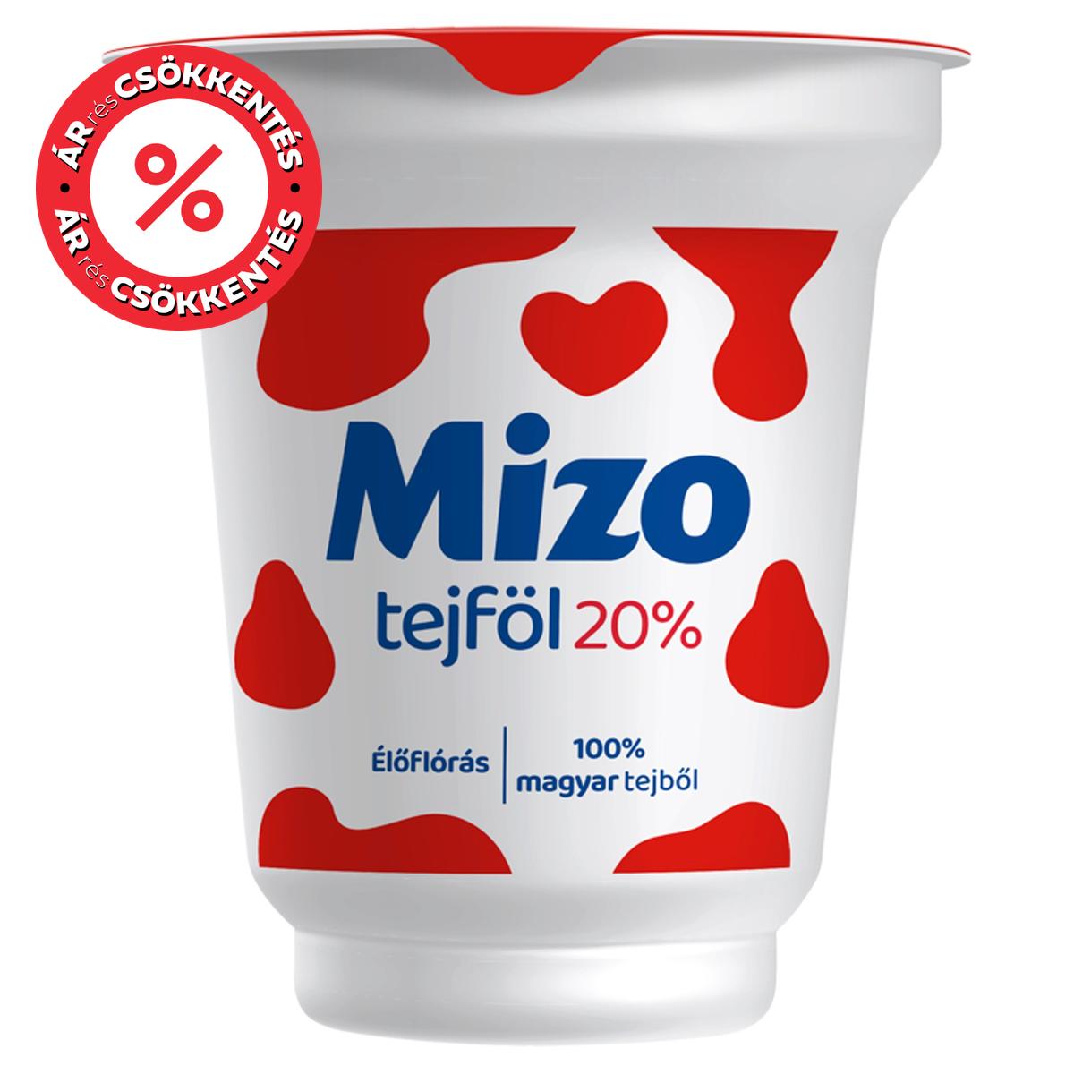 Mizo Tejföl 20%