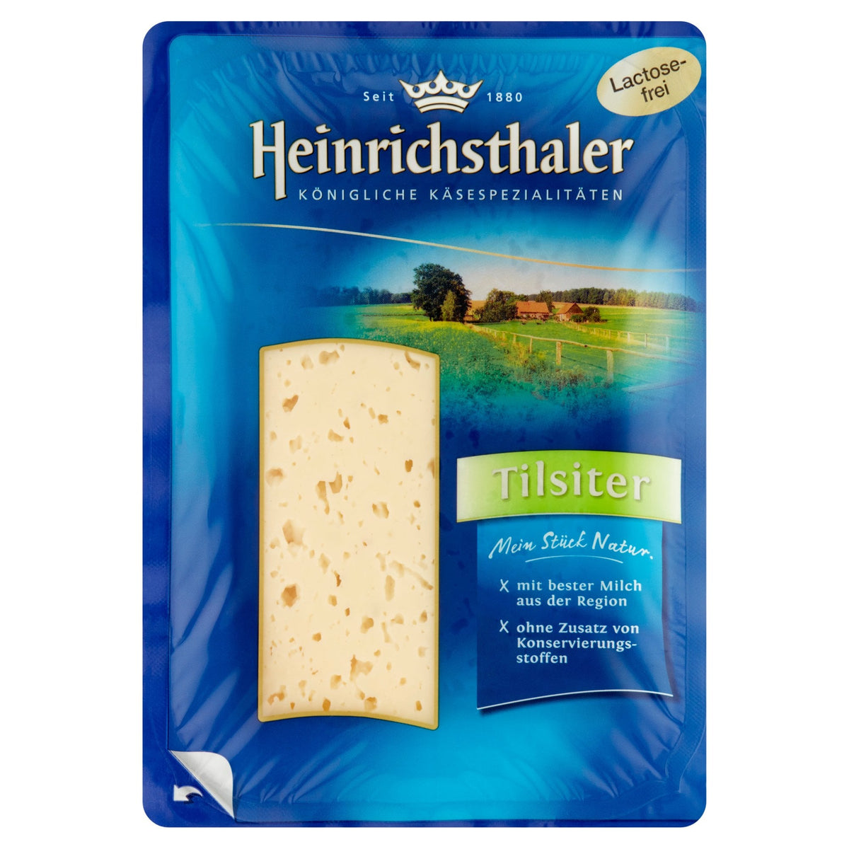 Heinrichsthaler Tilsiter Laktózmentes szeletelt sajt 45%