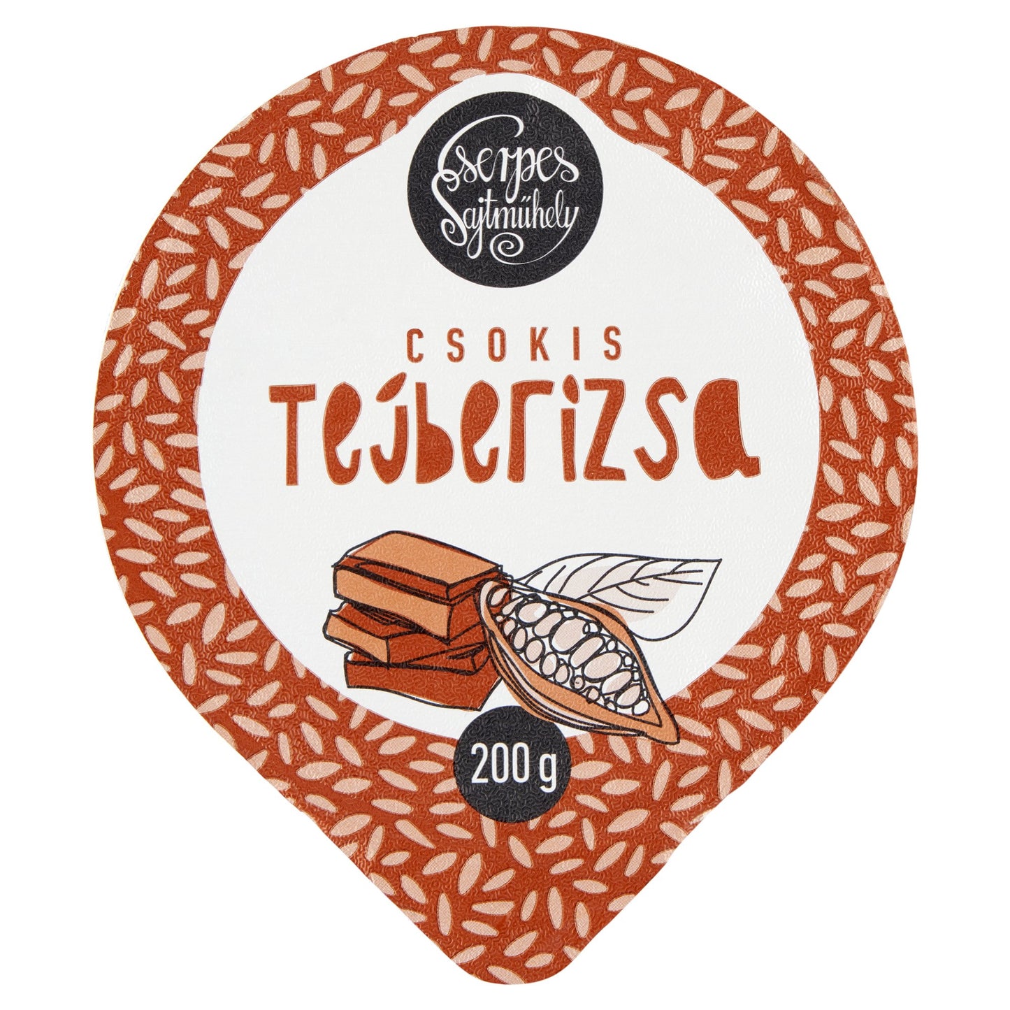 Cserpes Tejberizsa csokis